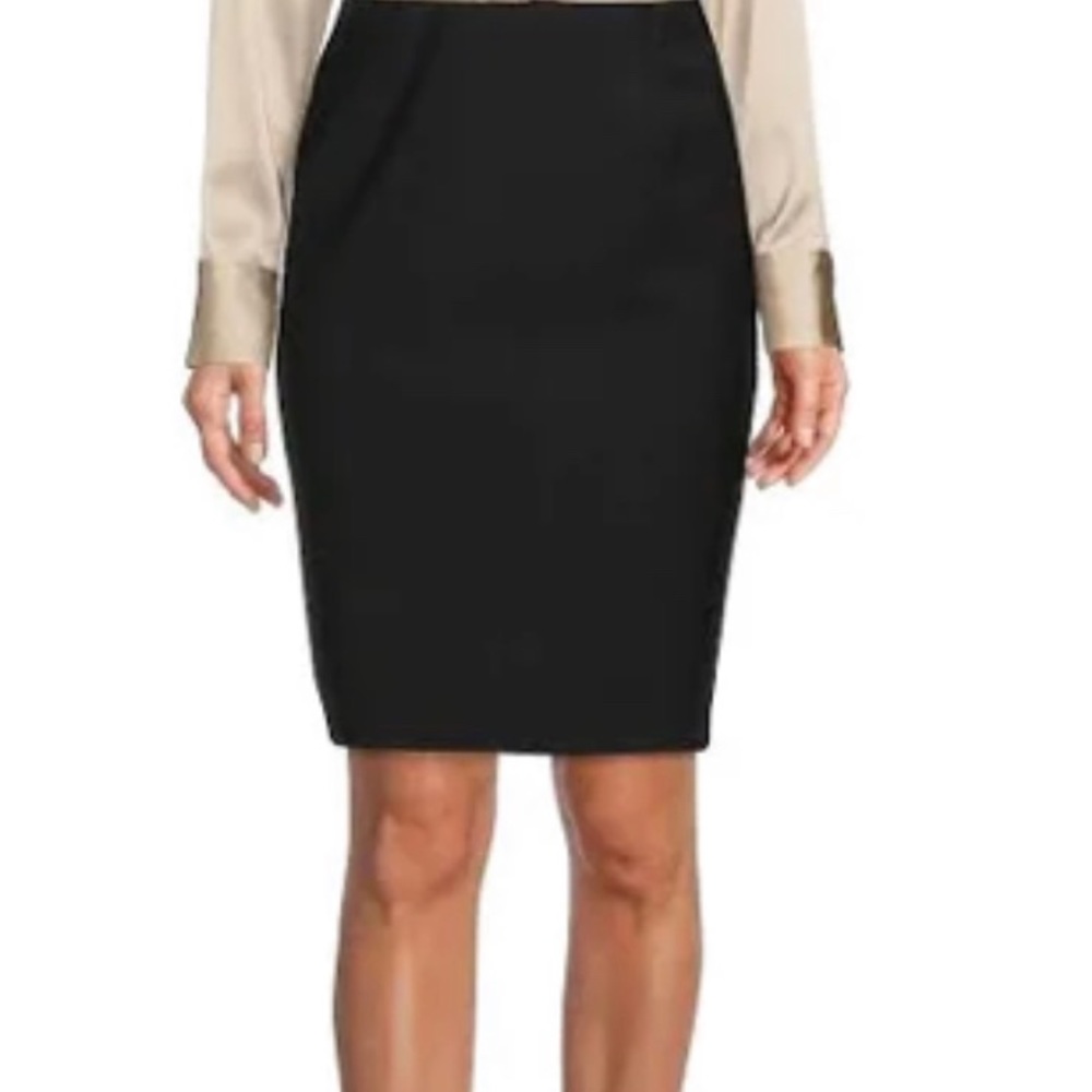 Antonio Melani. Black pencil skirt (knee length). Size 8
